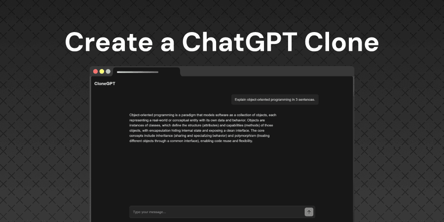 Build a ChatGPT Clone with Next.js and Azure OpenAI