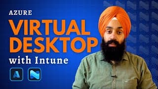 Setup Azure Virtual Desktop with Intune